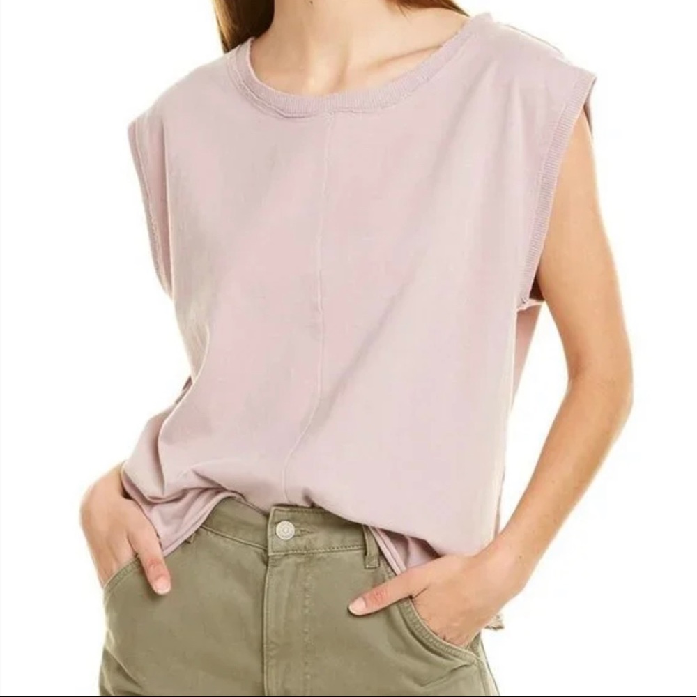 Free People Musle Tee Size Large